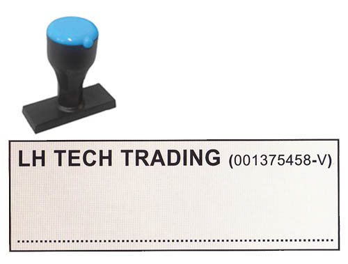 N3 Rubber Stamp Size: (21mm x 63mm)
