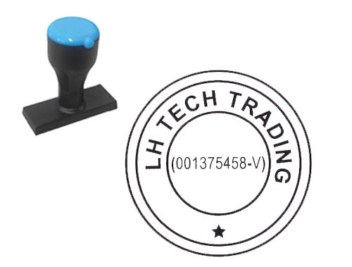 N7 Rubber Stamp Size: R27 Artwork Dia (24mm)