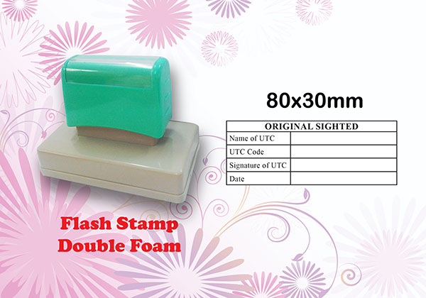 Flash Stamp with Black Ink1 Unit Only  