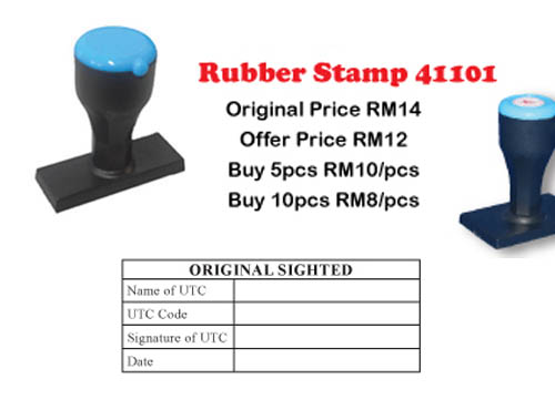 Pre Made Rubber Stamps 