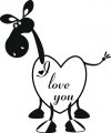 love005_I Love You Horse  